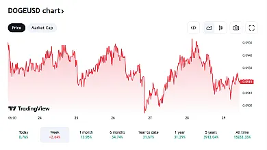 Pohľad na vývoj ceny Dogecoin