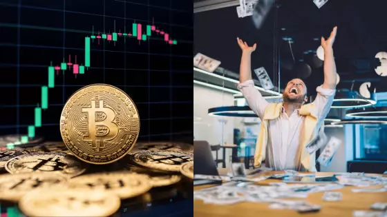 Bitcoin dosiahol 46 000 dolárov