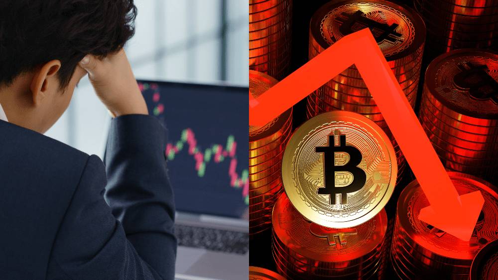 Bitcoin klesol najviac za posledný rok