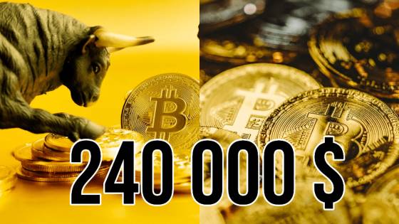 Bitcoin zrejme dosiahne 240 000 dolárov