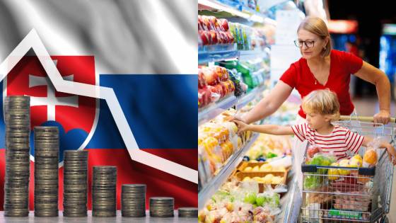 Inflácia na Slovensku prudko klesá
