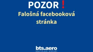 Letisko upozorňuje na podvod na svojej facebookovej stránke