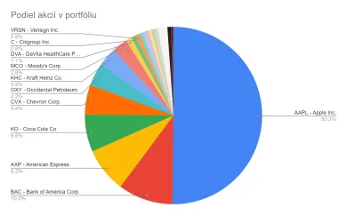 Podiel akcií v portfóliu