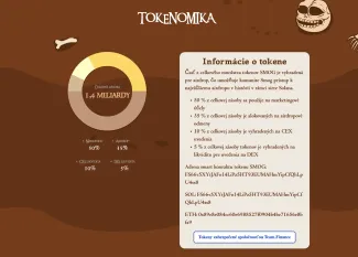 Prepracovaná tokenomika projektu Smog