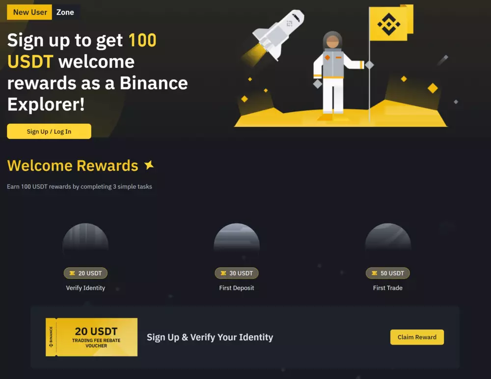 Typy odmien na Binance