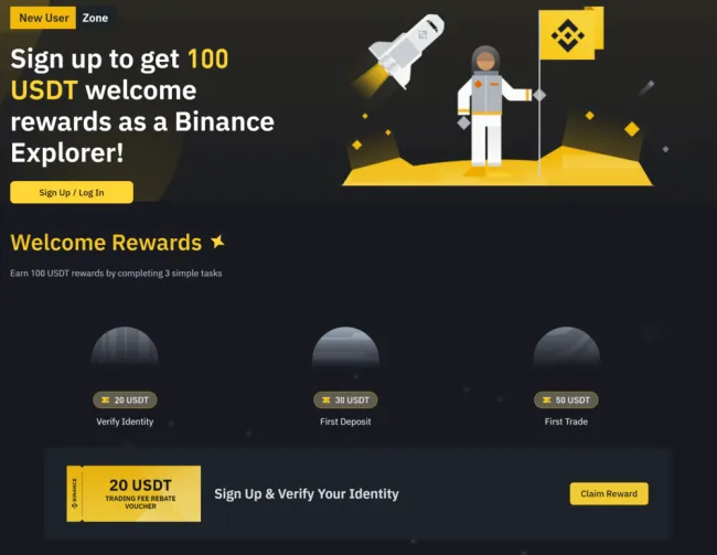 Typy odmien na Binance