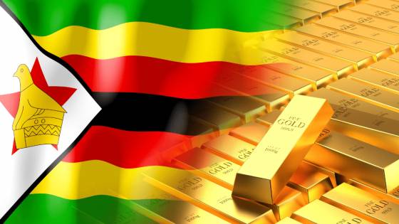Zimbabwe a mena krytá zlatom