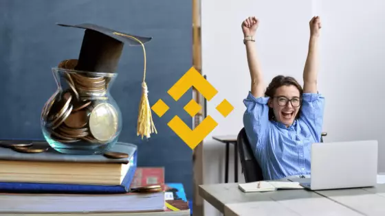 Binance vám za vzdelávanie sa platí