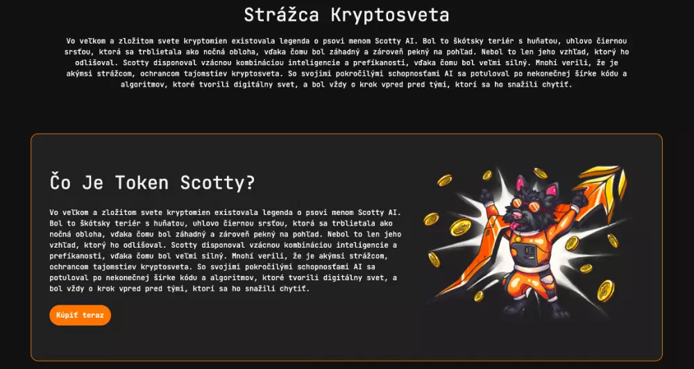 Čo je token SCOTTY?