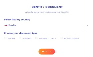 Rezidencia a typ dokumentu