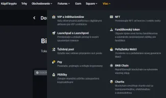 Rôzne produkty burzy