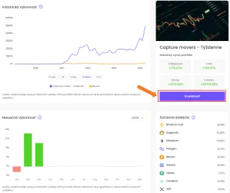 Výkonnosť a zloženie portfólia