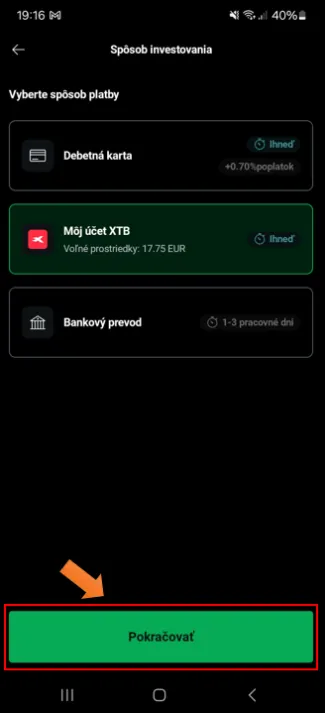 Automatické investovanie