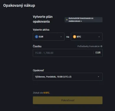 Automatické nakupovanie