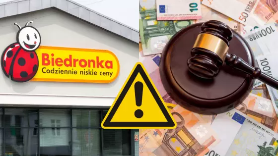 Biedronka dostala pokutu v hodnote miliónov eur