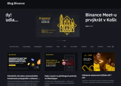 Blog Binance