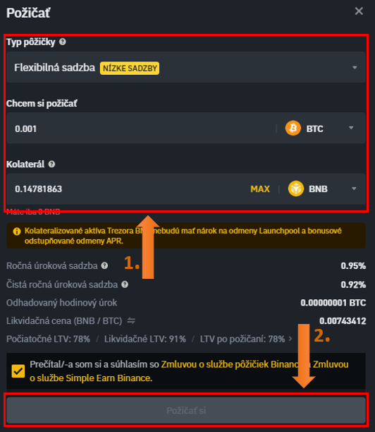 Detaily pôžičky