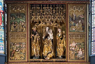 Drevený oltár v Levoči