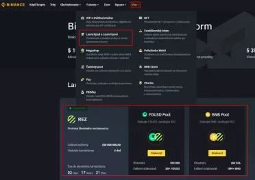 Launchpool na Binance