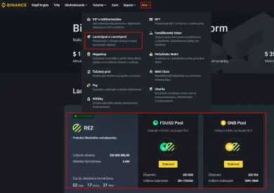 Launchpool na Binance