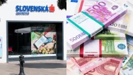 Najväčšia slovenská banka zaznamenala strmý prepad zisku