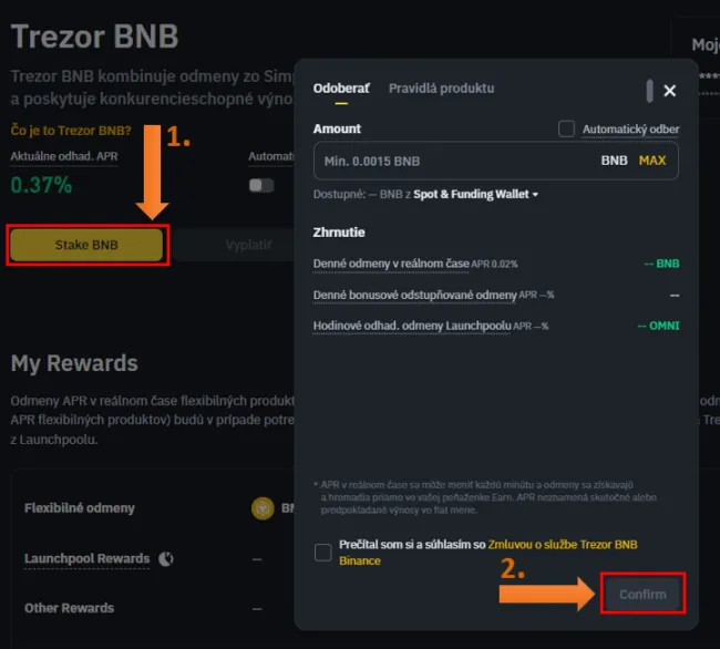 Trezor BNB
