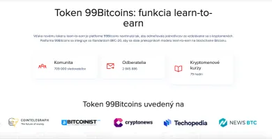 Úspešný projekt 99BTC