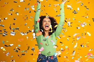 Výherkyňa lotérie