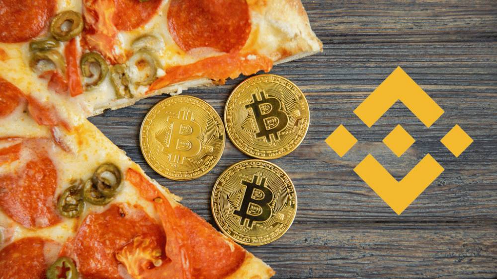 Bitcoin Pizza Day na Binance
