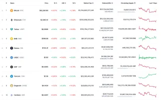 Najväčšie kryptomeny na svete