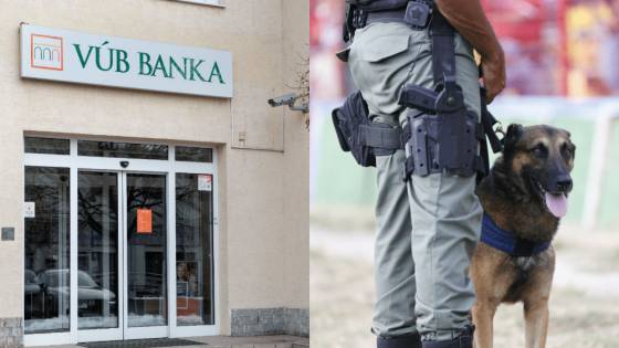 Polícia hľadá bombu vo VÚB banke