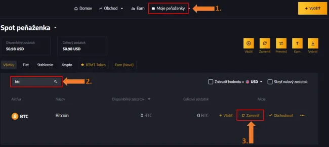 Spotová peňaženka