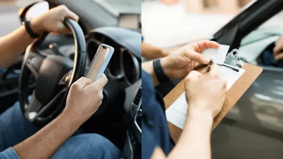 Vodiči za volantom často používajú smartfón