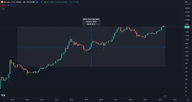 Zisk Bitcoinu za posledných 10 rokov