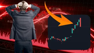 Akcie sú v bubline. Zdroj: shutterstock.com/Golden Dayz/168 STUDIO/QuirkCraft Studio a TradingView