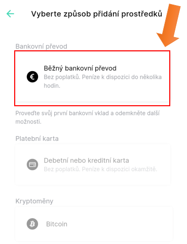 Bankový prevod