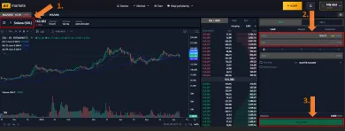 Nákup SOL na BITmarkets