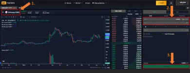 Nákup UNI na BITmarkets