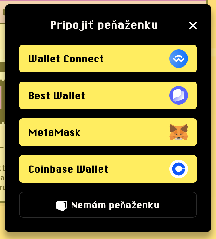 Peňaženky na PlayDoge