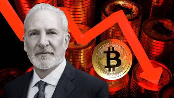 Peter Schiff varuje každého, kto drží Bitcoin