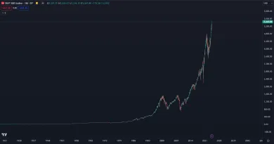 Rast indexu za posledných 100 rokov