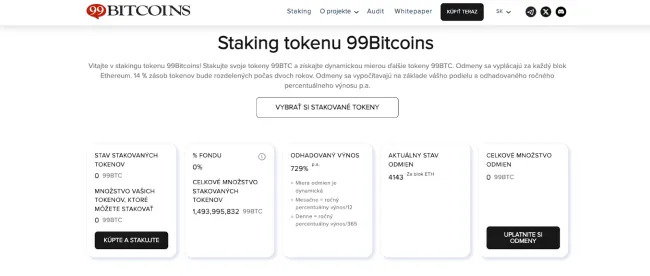 Staking 99BTC