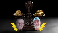Bitcoin verzus zlato