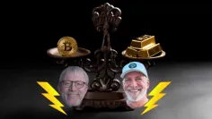 Bitcoin verzus zlato