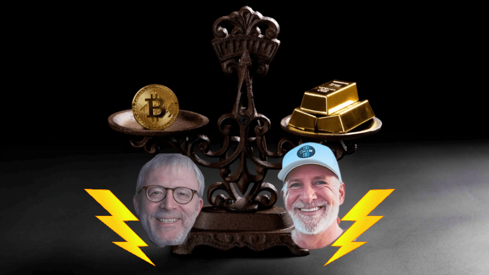 Bitcoin verzus zlato