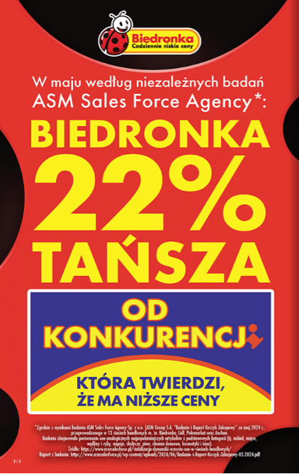 Biedronka útočí na Lidl