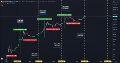 Dlhodobý cenový graf BTC