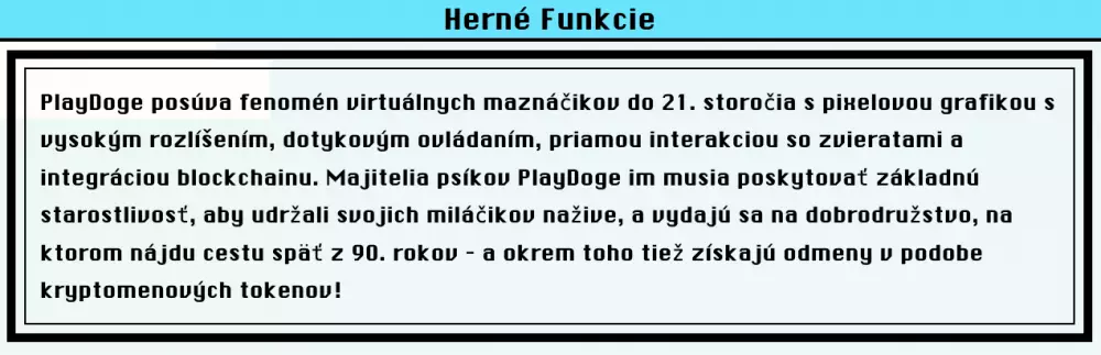 Herné funkcie