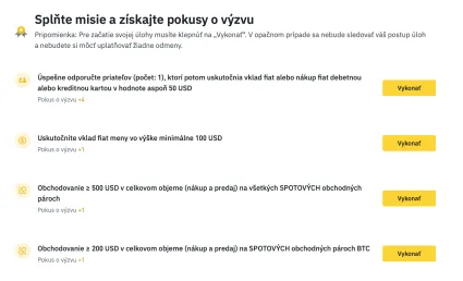 Misie Binance na júl