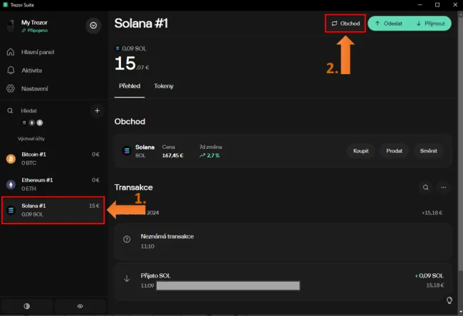 Obchodovanie kryptomeny